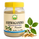 BASIC AYURVEDA Ashwagandha Root Powder | Withania Somnifera Herbal Powder for Smoothies, Tonics & Recipes | Natural Ayurvedic Ingredient | No Fillers, No Additives | 7.05 Oz (200g)