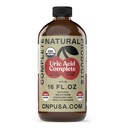 Productos naturales completos ácido úrico - botella de vidrio 16oz
