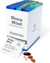 Persona Nutrition Sharp Mind Vitamin Pack for Mental Clarity & Focus (28 Pack) – Incluye Ginkgo Biloba, Omega 3 con Turmeric &amp; Brain Support Blend