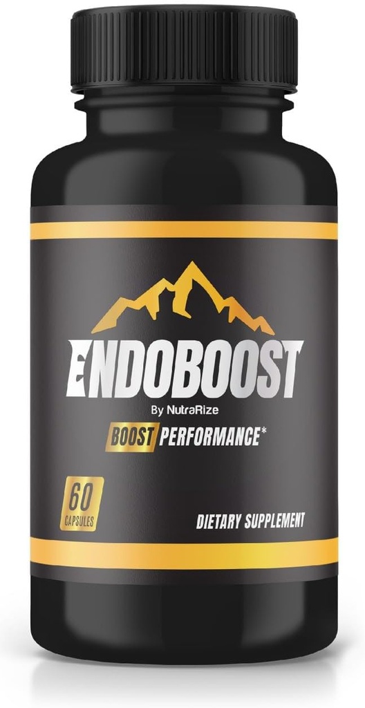 NutraRize Endoboost for Hombre - (Oficial) Performance, Suplementos, Capsules, Reseñas para Mens Health Pills Pro Advanced Formula (60 cápsulas)