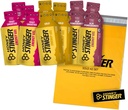 Honey Stinger Organic Energy Gels – Variety Pack con Pegatina – 12 Cuenta – 4 de cada sabor – Fuente de energía para cualquier actividad – Acai Pomegranate, Gold & Fruit Smoothie