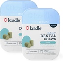 Cracovia Dental para Perros - Ashwagandha Pyridoxine HCL Polvo - Rutina Dental Noche - Apoyos Relajación &amp; Higiene Oral - 150 Chews