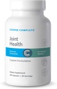 Cooper Complete - Suplemento Conjunto de Salud - Glucosamina, Condroitina, Gelatina, Bromelaina - 30 Serviciones por Botella. Paquete de 3