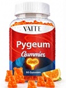 Pygeum Supplement Gummies 500mg - Vegan Chewables with Africanum Bark Extract, Plant-Based Supplements for Hombre, Non-GMO Gluten-Free, Sugar-Free, Gelatin-Free, 60 Chews Gummy