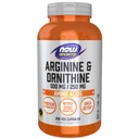 AHORA Foods Sports Nutrition, Arginine & Ornithine 500/250 mg, Amino Acids, 250 Veg Capsules