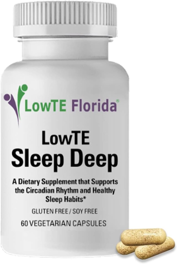 Dormir Profundo - 60 cápsulas I Suplemento de sueño con Melatonina 5mg, Ashwagandha, GABA, Lemon Balm Extract &amp; l Theanine, Sleep Aid for Healthy Circadian Rhythms