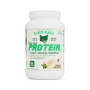 Black Magic Plant-Source 100% Vegan Protein - Keto, Bajo Azúcar, Dairy Free Protein - Pre/Post Workout - Vanilla Ice Cream - 20g Protein - 2 LB