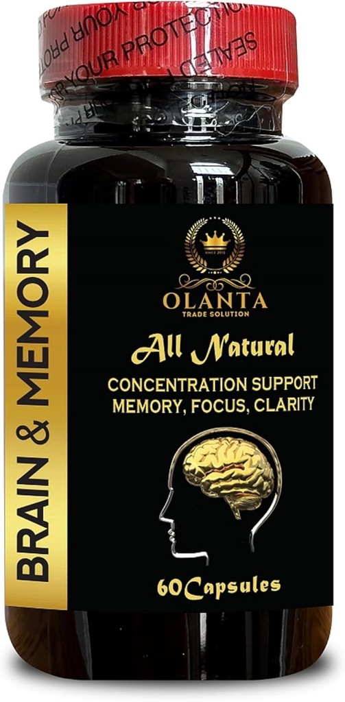 Mind Matrix PRO Fórmula - Apoyo Cognitivo, Apoyo Energético, Claridad, Suplemento Cerebro para Mujeres Hombres, con Ginkgo Biloba - 1 Botella 60 cápsulas