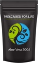 Prescribed For Life Aloe Vera Powder 200:1 (Aloe barbadensis), Aloe Vera Gel Supplement, Vegan & Food Grade (12oz / 340g)