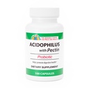 GeriCare Acidophilus with Pectin Probiotic Capsules, Optimizes Intestinal Flora, Digestive Gut Function, Boosts Immune Defenses, and Strengthenings Bones, 100 Count (Pack of 1)
