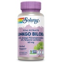 SOLARAY Ginkgo Biloba Extract, 60mg tención 60 Conde