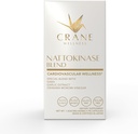 NATTOKINASE Blend 6,000 FU | Non-GMO, Vegan, Gluten Free | Made in Japan, Family Owned Over 50 Years | Traditional Japanese Enzyme