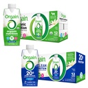 Orgain Protein Shakes Bundle - Grass Fed Whey y Milk Protein, Vanilla Flavored (12 Pack)