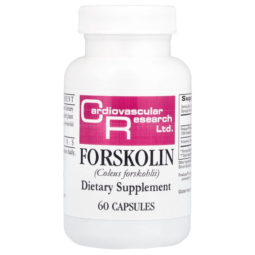 Cardiovascular Research Forskolin, White, 60 Conde