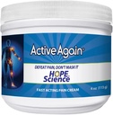 ACTIVE AGAIN Joint &amp; Muscle Cream, 4oz ← Clínicamente Provenida para la salud conjunta y la movilidad, músculo, espalda, rodillas, hombros