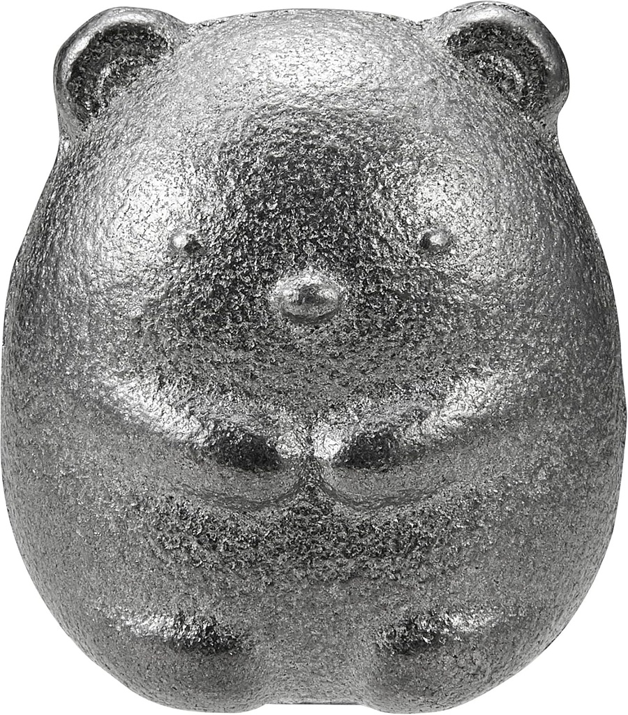 OSK TBN-1 Nambu Ironware Sumikko Gurashi Shirokuma Iron Ball, Hecho en Japón, Suplemento de Hierro, Mejora de la Anemia, Fácil, Cute, Fácil de usar, Inducción Pot, Hervidor, Cocina, Té, Pickles, Bran Pickles,