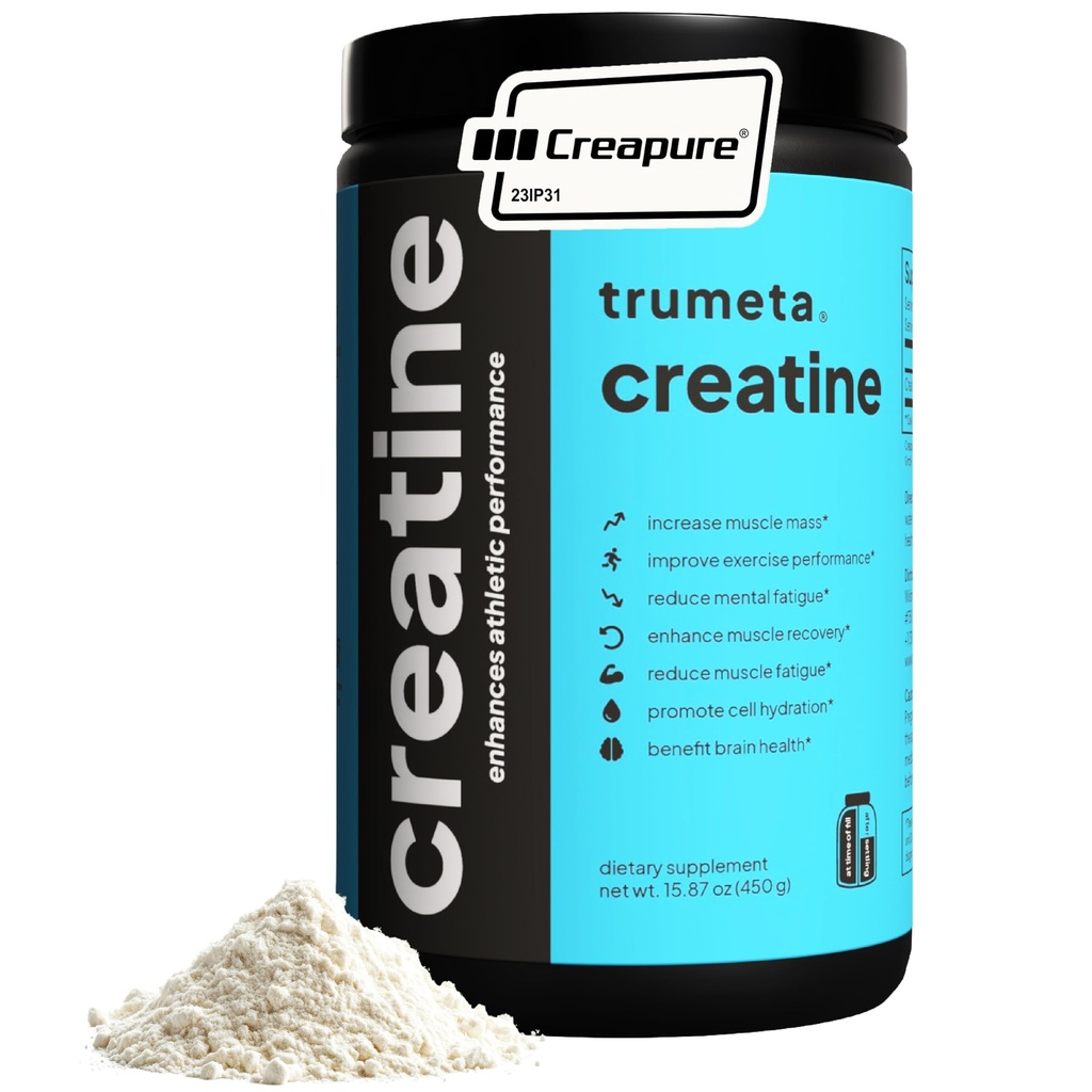 Cresta de Monohidratos de Creatina Maximice sus entrenamientos, recuperación, " Crecimiento muscular con Creatina Vegana - Suplemento Pura de Creatina para la Energía Steady, All-Day y Focus - 90 Servimientos