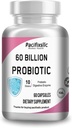 Probiótico 60 cápsulas de billón, garantía de calidad con sistema de entrega avanzado Apoyo inmunitario y bienestar digestivo para hombres y mujeres