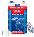Paches Migraine AID Migraine Relief - Actuación rápida, soporte no médico para la tensión de la cabeza, fácil de aplicar Paches de dolor de cabeza, seguro para uso diario, 10 Patches Migraine Desechables, hechos en EE.UU.