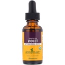 Herb Pharm certificado extracto líquido orgánico Violet, 1 Fl oz