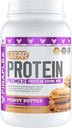 FINAFLEX Clear Protein, Peanut Butter - 2 lb - Promotes Muscular Performance & Growth - Milkshake-Like Taste - Low Carb, Low Fat & Gluten Free - 27 Servings