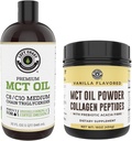 Costa izquierda 32oz Premium MCT Oil y 16oz Vanilla MCT + Colagen Powder
