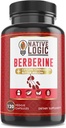 Berberine HCL 1200mg con canela de Ceylán, Melón de Bitter y Té Verde Extracto ← Asistencia Cardiovascular y GI Salud con Sistema Immune Soporte – 120 cápsulas