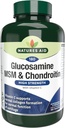 Ayuda de la naturaleza Glucosamine 500mg, MSM 500mg + Condroitina 100mg 180 Tablets