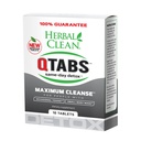 Herbal Clean - QTabs Detox del mismo día, portátil y discreto, 10 Tablets