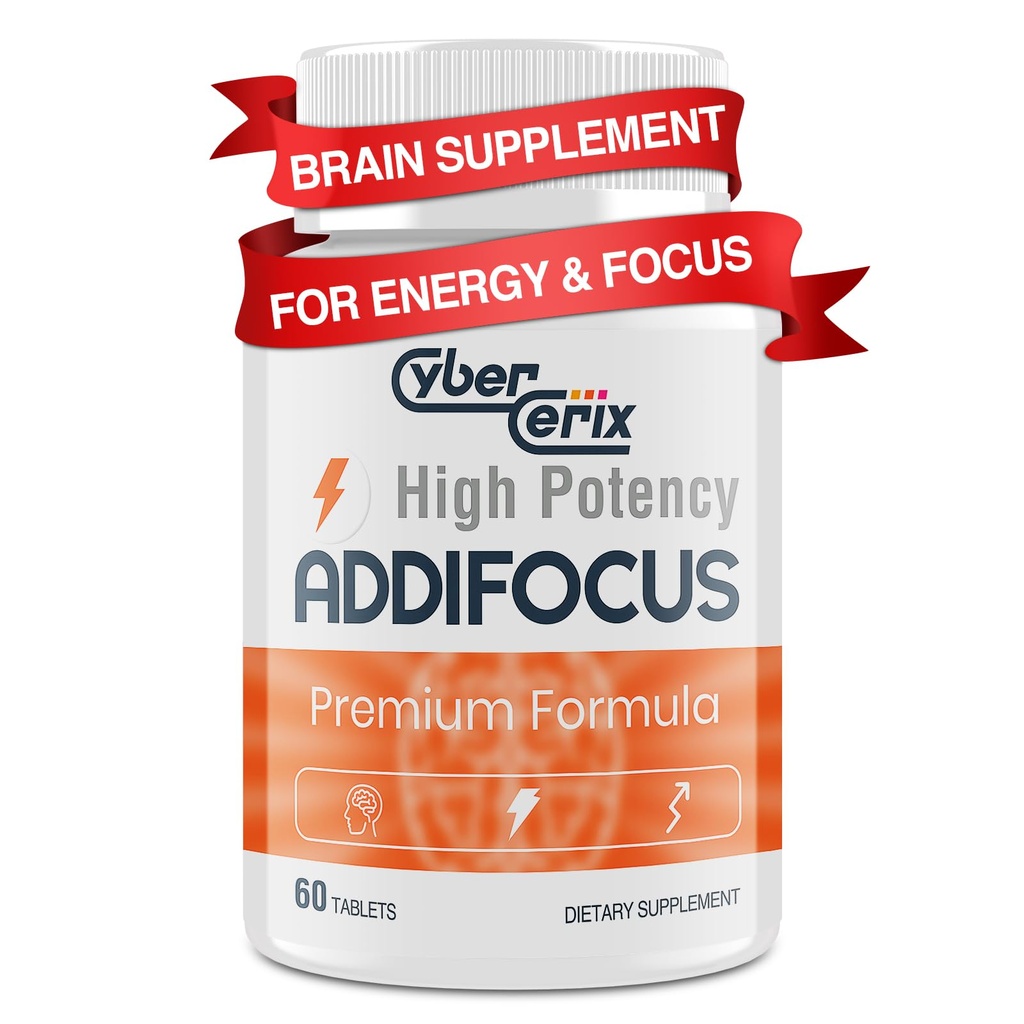 Suplemento cerebral 17-en-1 para memoria y foco - Suplemento cerebral nootrópico para concentración, claridad, energía " , mezcla natural de cafeína con vitaminas, ácidos aminoácidos " extractos herbales - 60 tabletas