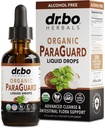 ParaGuard Cleanse Liquid Organic Detox - Organic Intestinal Guard Formula Supplement for Humans with Black Walnut Wormwood Clove " Oregano Tintura - Natural Herbal Intestine Body Gut Cleanser 2 oz