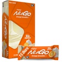 NuGo Protein Bar, Orange Smoothie, 11g Protein, Gluten Free, 15 Conde