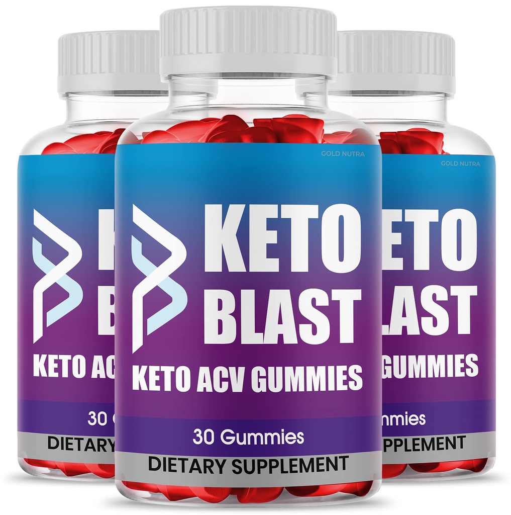 (3 Pack) Keto Blast Gummies, máxima fuerza, original Keto Blast Gummy, fórmula avanzada, 3 meses de suministro