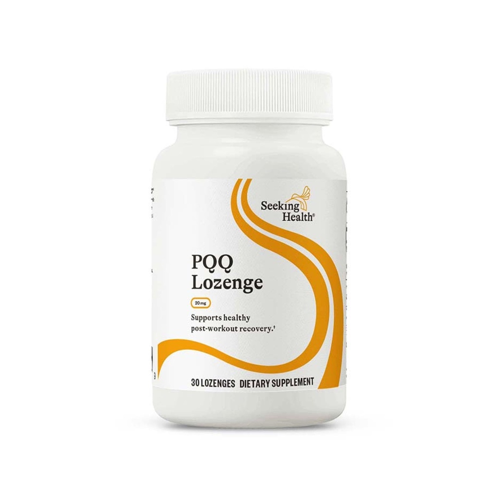 Seeking Health PQQ Lozenge - Support Energy & Healthy Aging with Antioxidant Supplement - 20 mg, 30 Lozenges