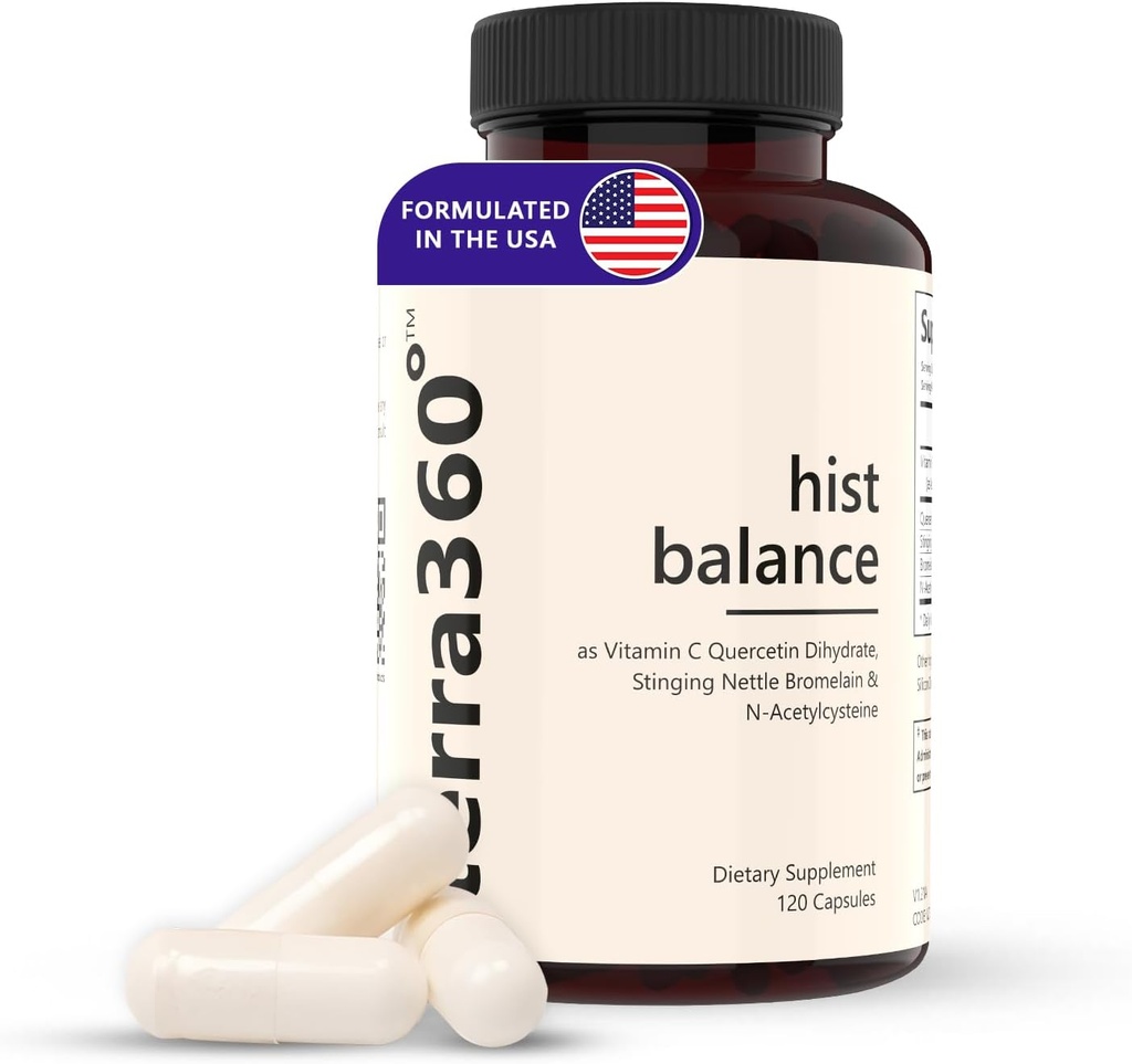 Digestive Enzymes for Women Men, Dao Supplements histamine Blocker, Stinging Nettles, Quercetin - Immune Support Supplement Histamine Digest & Antioxidant Supplement - 120 Capsules