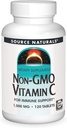 SOURCE NATURALS Non-GMO Vitamin C Tablet, 120 Cuenta