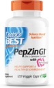 Mejores Enzymes Digestivos del médico No GMO 90 Veggie Caps & PepZin GI Zinc-L-Carnosine Complex 120 Veggie Caps