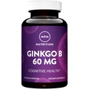 MRM Ginkgo B, 60 mg, 60 cápsulas vegetarianas