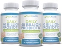 Probiótico diario 40 Billones CFU MakTrek Bi-Pas Tecnología Digestión Inmunitaria 180 cápsulas vegetales