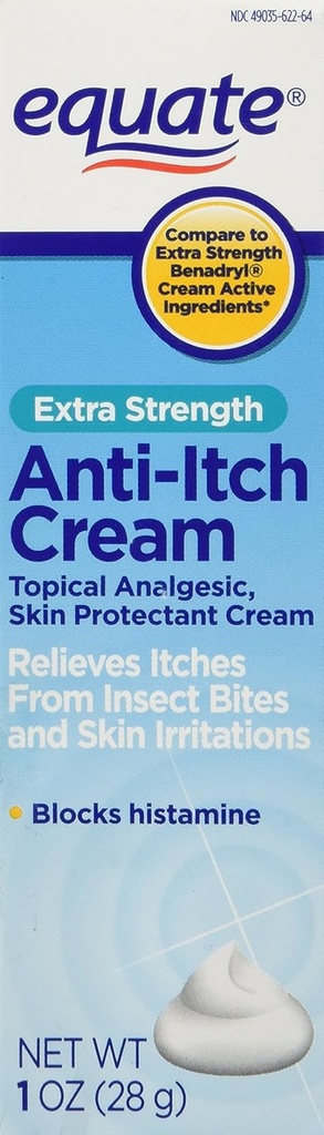Equate - Crema Anti-Itch, Fuerza Extra, 1 oz