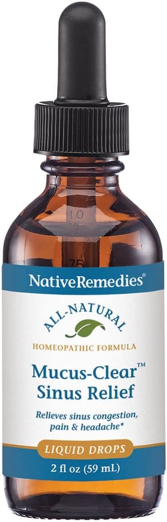 Remedios nativos Mucus-Clear Sinus Relief
