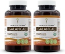 Secrets of the Tribe Galangal USDA Organic 120 Capsules (2 pcs.) | Made with Vegetarian Capsules and Certified Organic Galangal (Alpinia Galangal) Dried Root (2x120 Capsules)