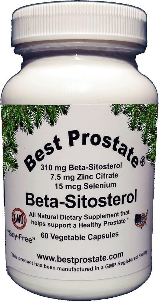 ® Beta-sitosterol Fórmula - Resultados Sin prescripción. Es Todo Natural, sin Binders, sin rellenos o Ingredientes no probados. Libre de soja, sin gluten