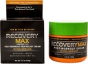 RecoveryMax – Post Workout Cream – For Use in Fitness Workout Program to Speed Muscle Recovery – Reduce Muscle Soreness - Return to Exercise Quicker –Recovery Supplement – 3.5 oz