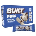 Bar, Puff Protein Bares, Cookies 'N Cream Puff, 17g Protein Snacks, On-The-Go Bars, Sólo 140 Calories, 7g Sugar, Collagen, Not Gluten Free, 12 Conde