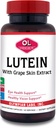 Olympian Labs Lutein 20 mg, 60 Capsules Formulated with FloraGLO and Grape Skin Extract, Supporting Healthy Vision and Eye Function