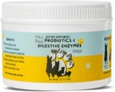 Probióticos, Prebióticos, " Enzymes Digestivos para los Perros sufridos Ingredientes limitados   Apoyo digestivo tóxicoAlergía Alivio inmune Apoyo inmune reduce la inflamación eterna Diarrhea " Gas Relief (150g), Blanco