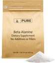 Ingredientes originales puros Beta Alanine Powder No GMO, Aminoácidos no esenciales (1 bolsa de libras)