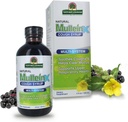 Respuesta de la naturaleza Mullein-X Multi System Cough Syrup 4 Ounce ← Soothes Coughs " Clears Mucus  durable Respiratory Support ← Non GMO Gluten Free