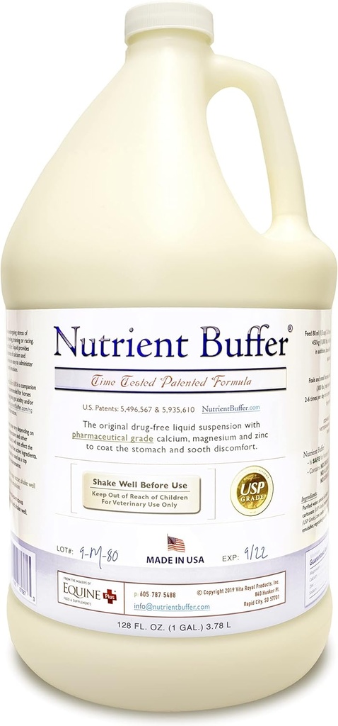 (1 Gallon) Ulcer " Acid Relief, Digestive Aid, Upper Gastric Support, Colic Remedy